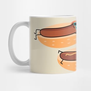 Funny sausages Mug